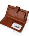 Ladies Leather Wallet - Brown