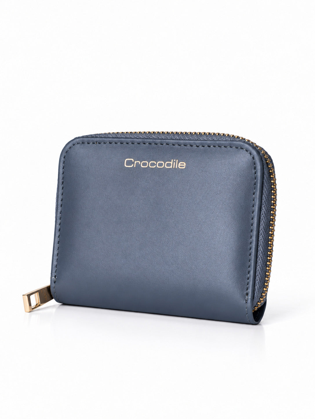 Ladies Leather Wallet - Grey