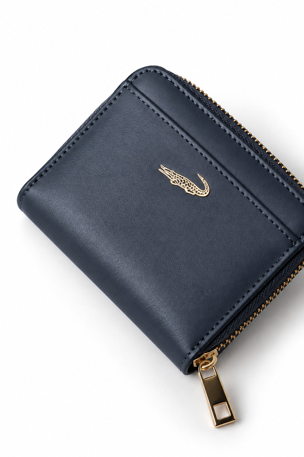 Ladies Leather Wallet - Grey