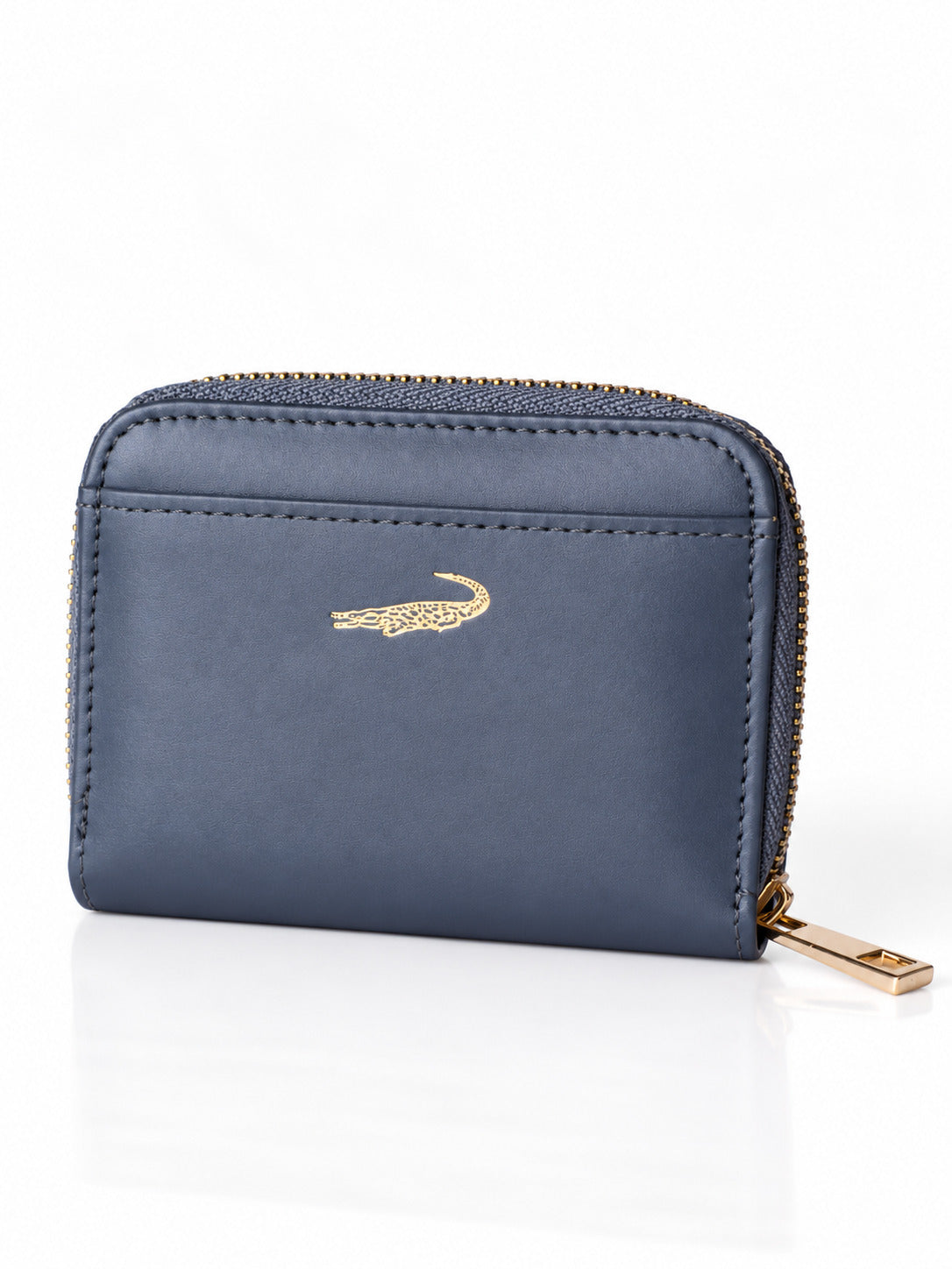 Ladies Leather Wallet - Grey
