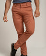 Crocodile Slim Fit Trouser Brown Cork