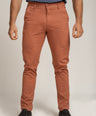 Crocodile Slim Fit Trouser Brown Cork