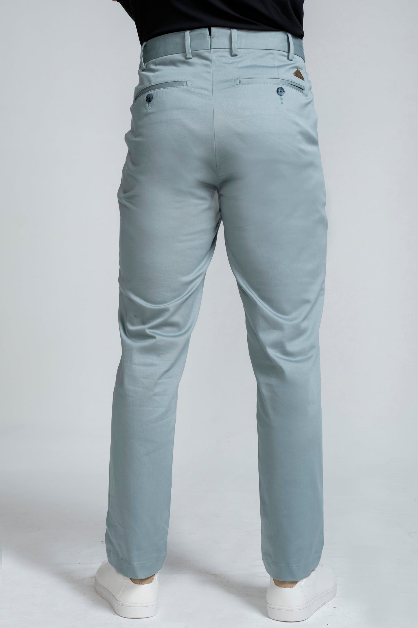 Crocodile Mens Slim Fit Chino Aquifer