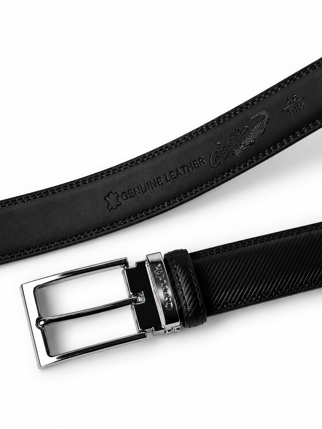 Pin Buckle Belt - Black