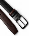 Reversible Belt - Black/Maroon