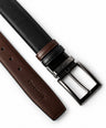 Reversible Belt - Black/Maroon