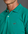 Slim Fit - Casual Polo - Pine