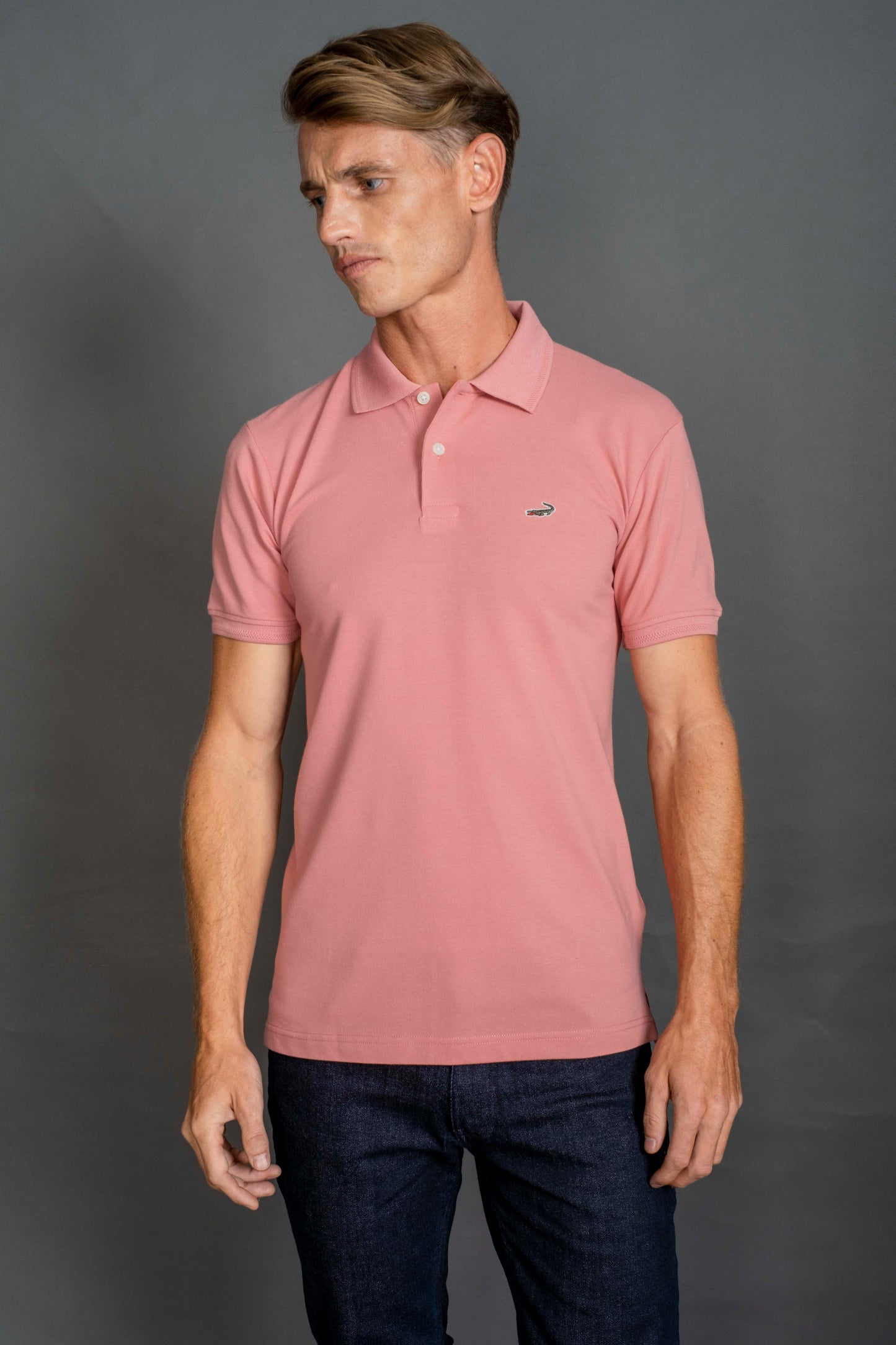 Slim Fit - Casual Polo - Pink