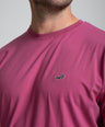 Classic Fit Short sleeves-CasualCrew Neck - Very Berry