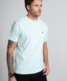 Classic Fit Short sleeves-CasualCrew Neck - Mist Green