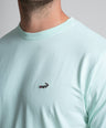 Classic Fit Short sleeves-CasualCrew Neck - Mist Green