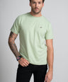 Classic Fit Short sleeves-CasualCrew Neck - Green Meadow