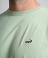 Classic Fit Short sleeves-CasualCrew Neck - Green Meadow