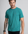 Classic Fit Short sleeves-CasualCrew Neck - GreenAlhambra