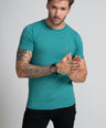 Action Fit Short sleeves-CasualCrew Neck - Green Alhambra