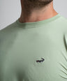 Action Fit Short sleeves-CasualCrew Neck - GreenMeadow