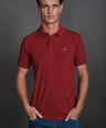 Supima Polo-Persian Red-Slim Fit