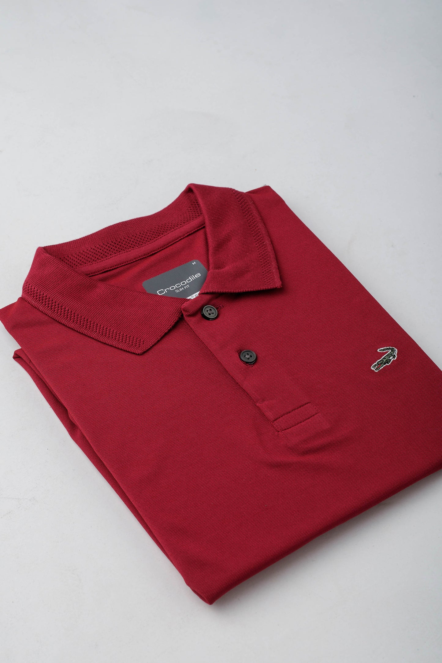 Supima Polo-Persian Red-Slim Fit
