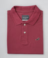 Supima Polo-Earth Red-Slim Fit