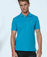 Supima Polo-Blue Enamel-Slim Fit