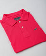 Pima Polo-Tango Red-Slim FIt