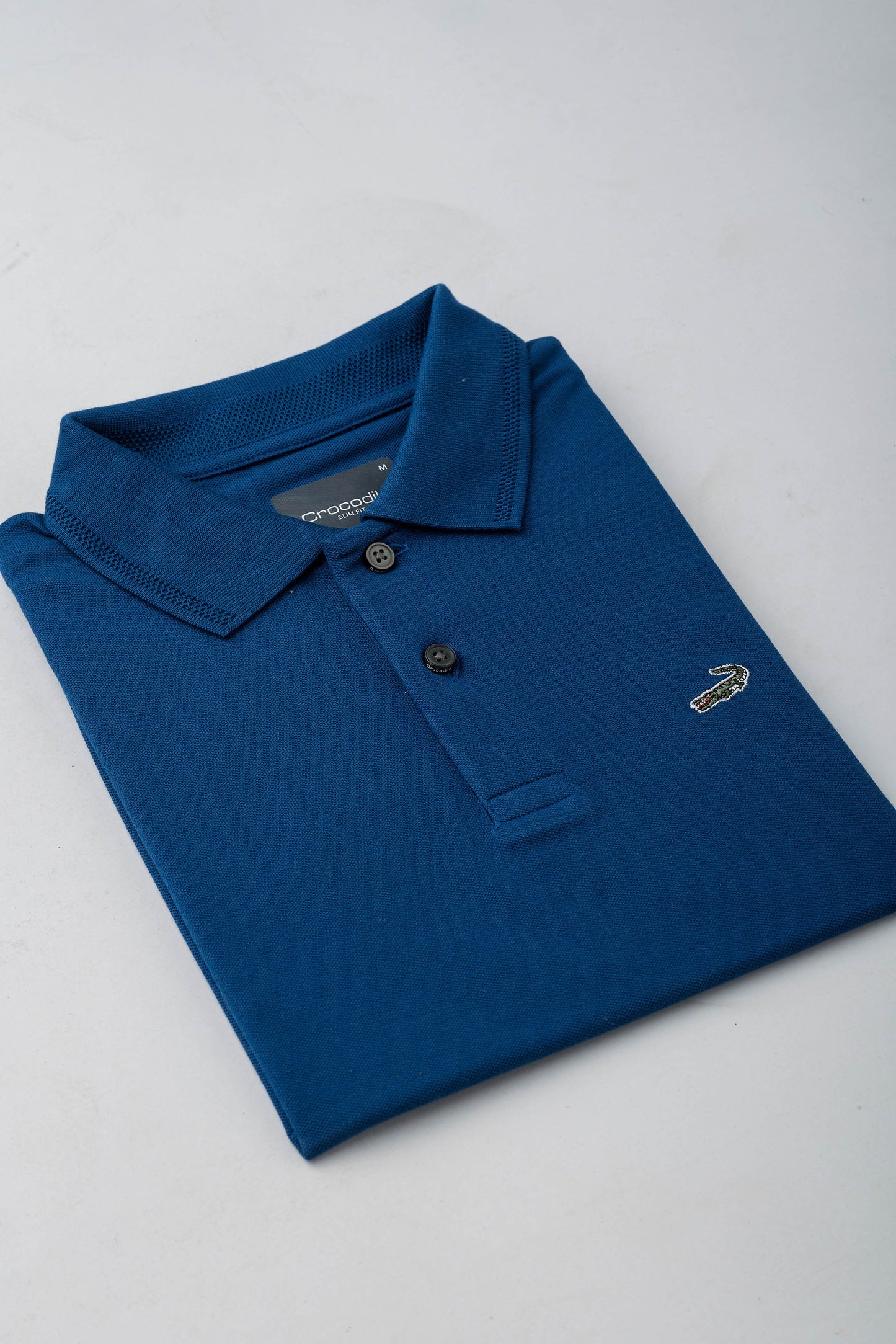 Slim Fit Short Sleeves - Casual Polo - Patriat Blue