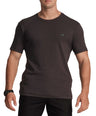 Slim Fit Crew Neck T-Shirt-Charcoal