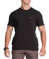 Slim Fit Crew Neck T-Shirt-Black