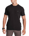 Slim Fit Crew Neck T-Shirt-Black