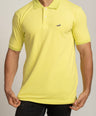 Crocodile Pima Polo Regular Fit HS T-Shirt Shadow Lime