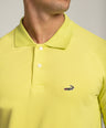 Crocodile Pima Polo Regular Fit HS T-Shirt Shadow Lime