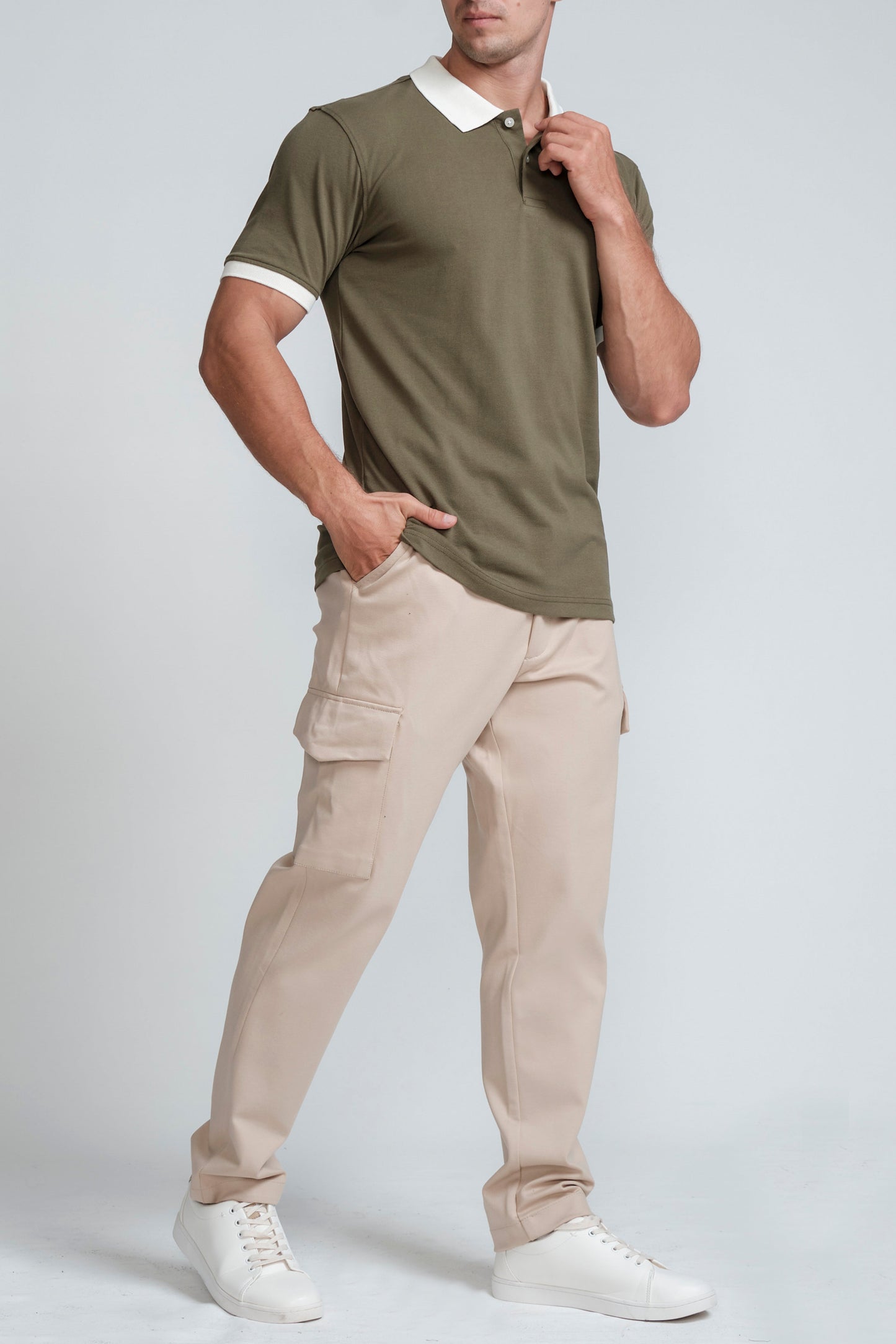 Crocodile - Slim Fit - Polo - HS T - Shirt London Green