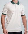 Crocodile - Slim Fit - Polo - HS T - Shirt Brown - Doeskin