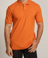 Crocodile Polo T-Shirts Burnt Orange