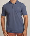 Crocodile Polo T-Shirts Blue - Wedgewood