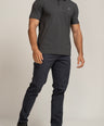 Crocodile Slim Fit Polo T Shirt Black Inck