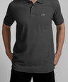 Crocodile Slim Fit Pima Cotton Steel Grey
