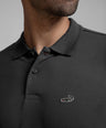 Crocodile Slim Fit Pima Cotton Steel Grey