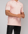 Crocodile Pima Polo Slim Fit HS T-Shirt Rose Smoke