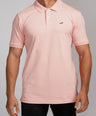 Crocodile Pima Polo Slim Fit HS T-Shirt Rose Smoke