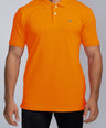 Crocodile Pima Polo Slim Fit HS T-Shirt Russet Orange