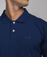 Crocodile Pima Polo Slim Fit HS T-Shirt True Navy