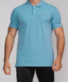 Crocodile Pima Polo Slim Fit HS T-Shirt Turkish Tile
