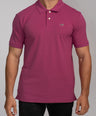 Crocodile Pima Polo Slim Fit HS T-Shirt Boysenberry Purple