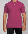 Crocodile Pima Polo Slim Fit HS T-Shirt Boysenberry Purple