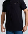 Crocodile Slim Fit Pima Cotton Black