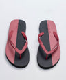 Flip Flop-Black/Maroon