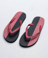 Flip Flop-Black/Maroon