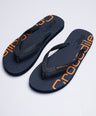 Crocodile Flip Flop-Dark Blue