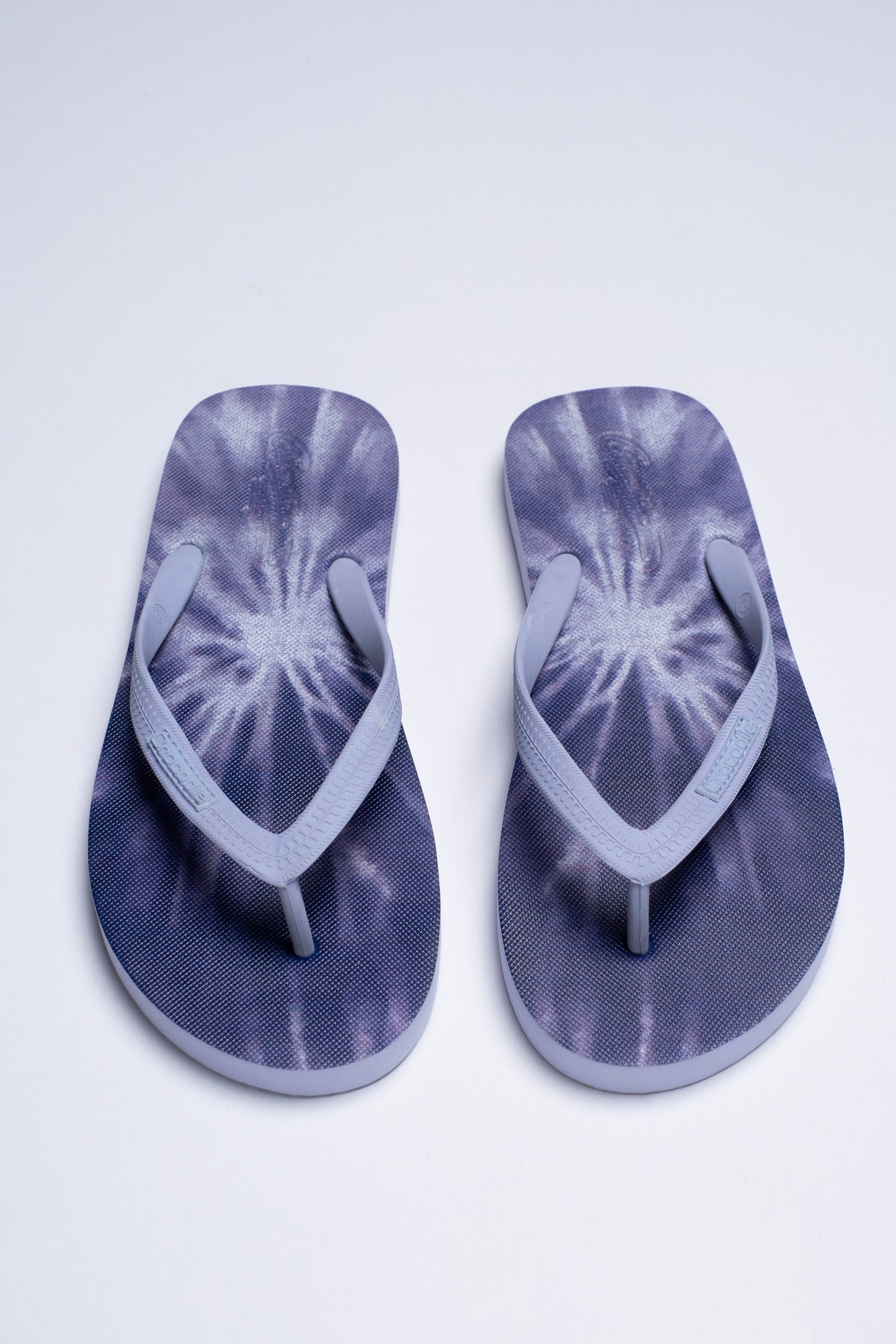 Crocodile Dark Blue Printed Flip Flop